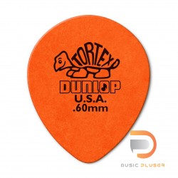 DUNLOP TORTEX® TEARDROP PICK .60MM 413-060