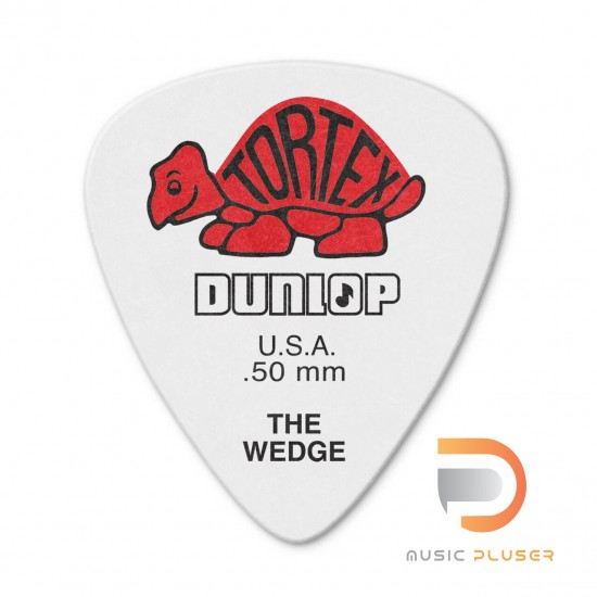 DUNLOP TORTEX® WEDGE PICK .50MM 424-050 DUNLOP TORTEX® WEDGE PICK .50MM 424-050