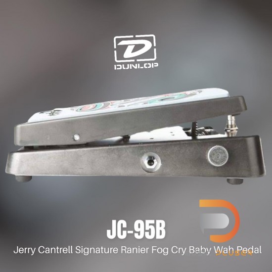 Dunlop JC95B Jerry Cantrell Signature Ranier Fog Cry Baby Wah Pedal