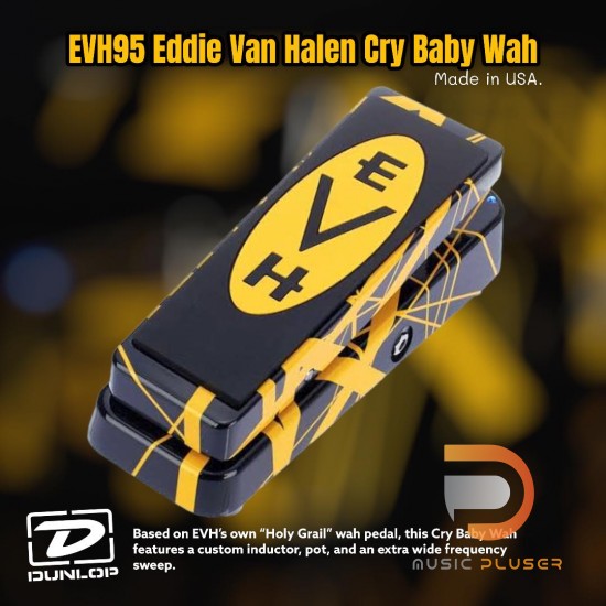 Jim Dunlop EVH95 Eddie Van Halen Cry Baby Wah