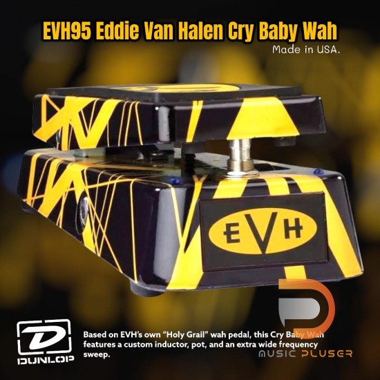 Jim Dunlop EVH95 Eddie Van Halen Cry Baby Wah Jim Dunlop EVH95 Eddie Van Halen Cry Baby Wah