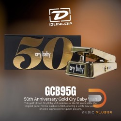 Jim Dunlop GCB95G 50th Anniversary Gold Cry Baby Wah