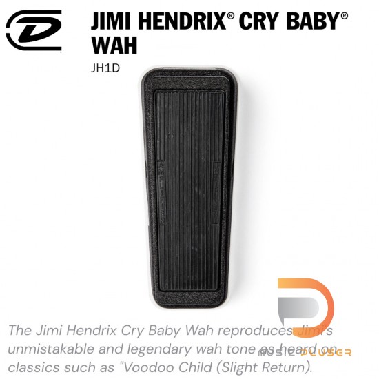 Jim Dunlop JH1D Jimi Hendrix Cry Baby Wah