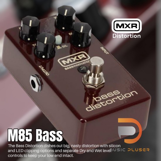 Jim Dunlop MXR M85 Bass Distortion Jim Dunlop MXR M85 Bass Distortion