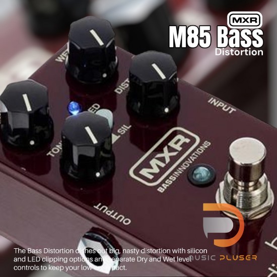 Jim Dunlop MXR M85 Bass Distortion Jim Dunlop MXR M85 Bass Distortion