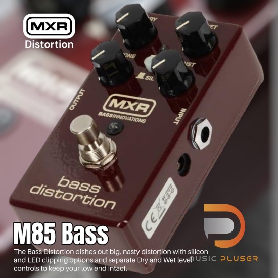 Jim Dunlop MXR M85 Bass Distortion Jim Dunlop MXR M85 Bass Distortion