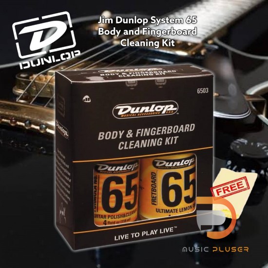 Jim Dunlop System 65 Body and Fingerboard Cleaning Kit Jim Dunlop System 65 Body and Fingerboard Cleaning Kit