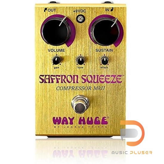 Jim Dunlop Way Huge WHE103 Saffron Squeeze Compressor