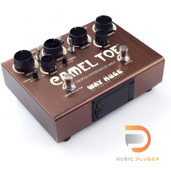 Jim Dunlop Way Huge WHE209 Camel Toe Triple Overdrive MK II Jim Dunlop Way Huge WHE209 Camel Toe Triple Overdrive MK II