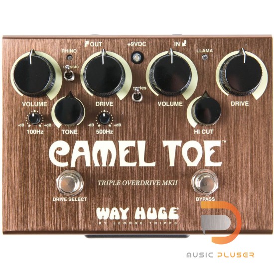 Jim Dunlop Way Huge WHE209 Camel Toe Triple Overdrive MK II Jim Dunlop Way Huge WHE209 Camel Toe Triple Overdrive MK II