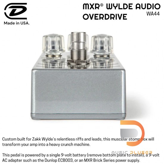 MXR WYLDE AUDIO OVERDRIVE (WA44)