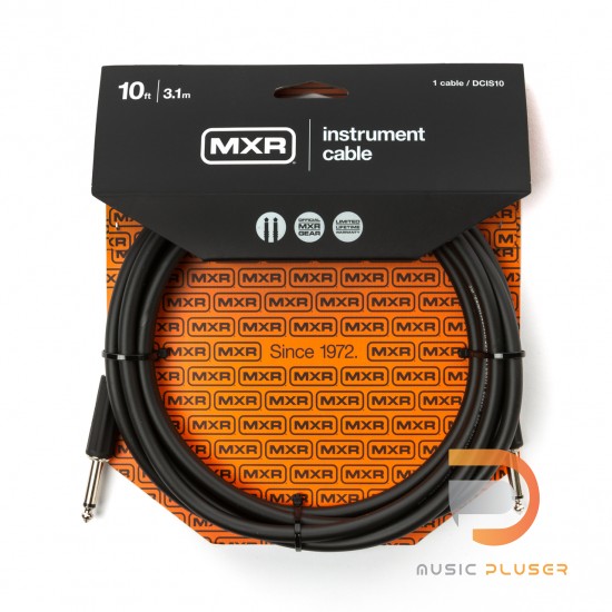 MXR® 10FT STANDARD INSTRUMENT CABLE - STRAIGHT / STRAIGHT DCIS10