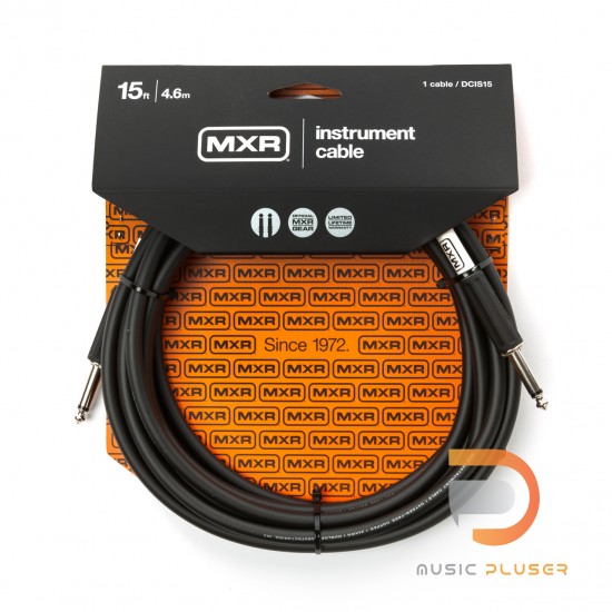 MXR® 15FT STANDARD INSTRUMENT CABLE - STRAIGHT / STRAIGHT DCIS15