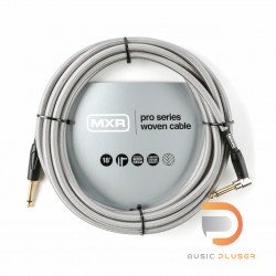 MXR® 18FT PRO SERIES WOVEN INSTRUMENT CABLE - RIGHT / STRAIGHT DCIW18R