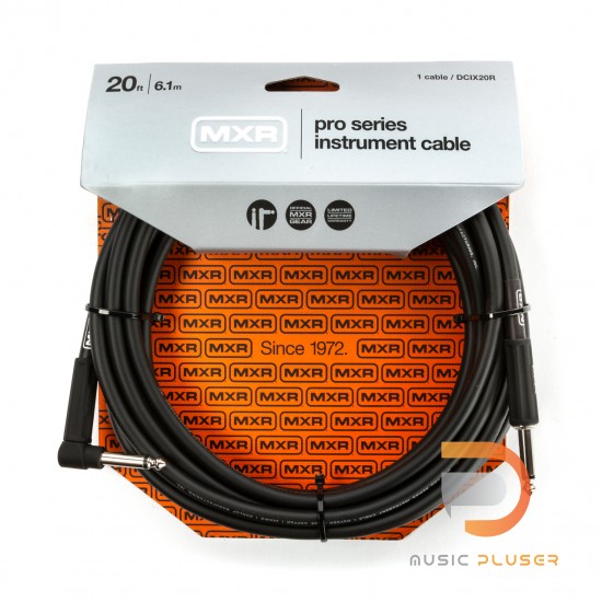 MXR® 20FT PRO SERIES INSTRUMENT CABLE - RIGHT / STRAIGHT DCIX20R