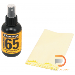 ชุดเช็ด BODY DUNLOP 654CSI พร้อมผ้า Formula 65 Guitar Polish & Cleaner