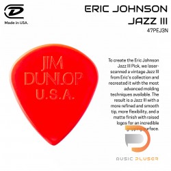 ปิ๊ก Jim Dunlop Signature Eric Johnson Jazz III Guitar Pick