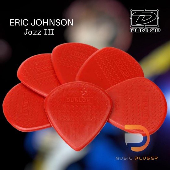 ปิ๊ก Jim Dunlop Signature Eric Johnson Jazz III Guitar Pick