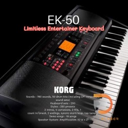 Korg EK-50 Limitless Entertainer Keyboard