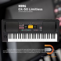 Korg EK-50 Limitless Entertainer Keyboard