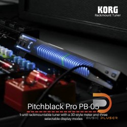 Korg Pitchblack Pro Rackmount Tuner PB05