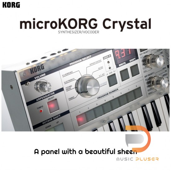 Korg microKORG Crystal ซินธิไซเซอร์ คีย์บอร์ด Korg microKORG Crystal ซินธิไซเซอร์ คีย์บอร์ด