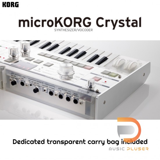 Korg microKORG Crystal ซินธิไซเซอร์ คีย์บอร์ด Korg microKORG Crystal ซินธิไซเซอร์ คีย์บอร์ด