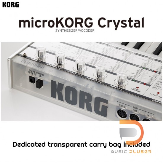 Korg microKORG Crystal ซินธิไซเซอร์ คีย์บอร์ด Korg microKORG Crystal ซินธิไซเซอร์ คีย์บอร์ด