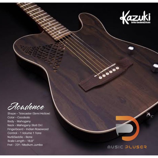 Kazuki Acadence Series Cocobolo/Ziricote Kazuki Acadence Series Cocobolo/Ziricote