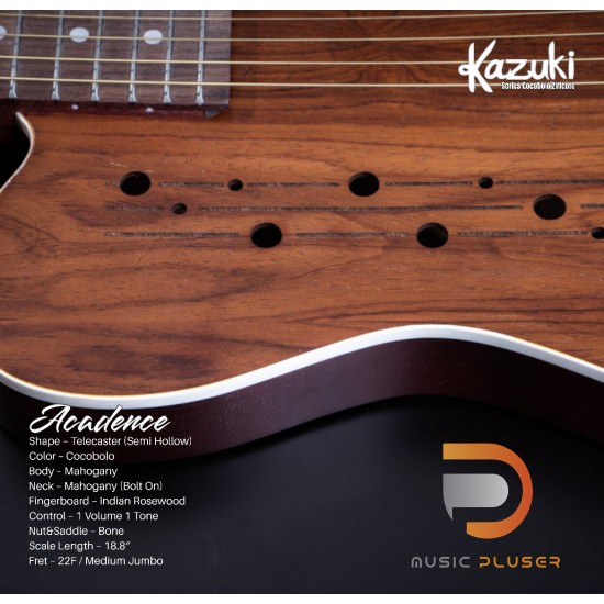 Kazuki Acadence Series Cocobolo/Ziricote Kazuki Acadence Series Cocobolo/Ziricote