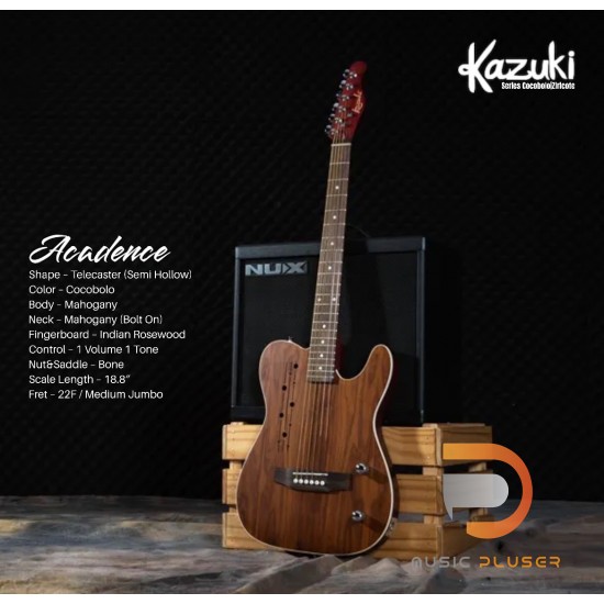 Kazuki Acadence Series Cocobolo/Ziricote Kazuki Acadence Series Cocobolo/Ziricote