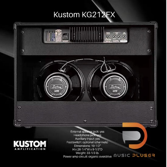 แอมป์กีตาร์ Kustom KG212FX