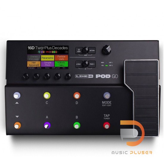 เอฟเฟคกีตาร์ Line 6 POD GO เอฟเฟคกีตาร์ Line 6 POD GO