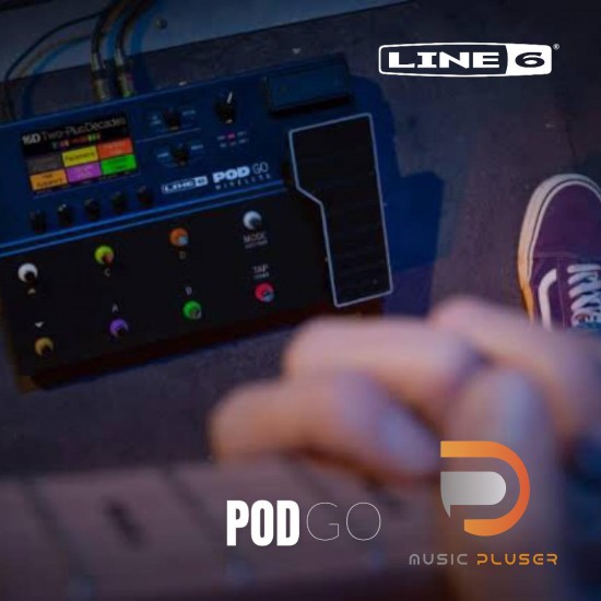 เอฟเฟคกีตาร์ Line 6 POD GO เอฟเฟคกีตาร์ Line 6 POD GO