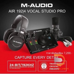M-Audio AIR 192/4 Vocal Studio Pro ชุดอุปกรณ์อัดเสียง