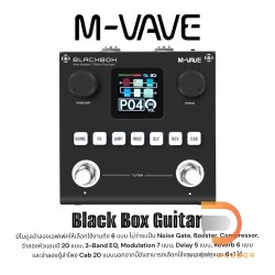 M-Vave Black Box Guitar / Bass AMP Modeler Multi Effects Processor