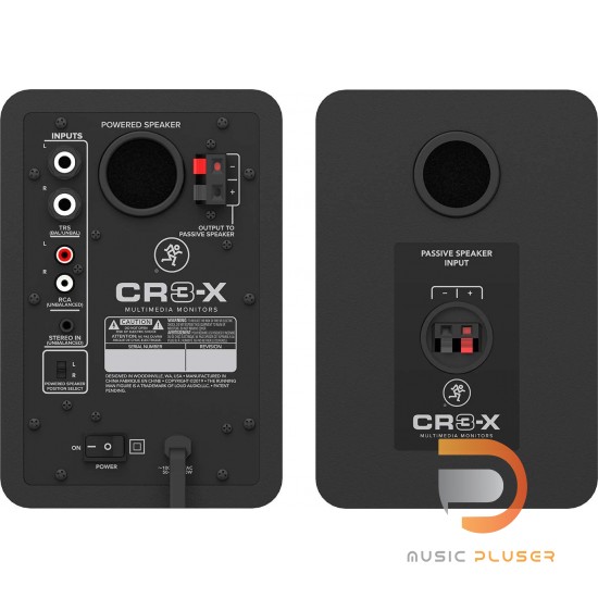 Mackie CR3-X 3″ Multimedia Monitors (Pair)