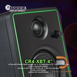 Mackie CR4-XBT 4″ Multimedia Monitors with Bluetooth (Pair)