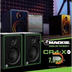 Mackie CR4-XBT 4″ Multimedia Monitors with Bluetooth (Pair)