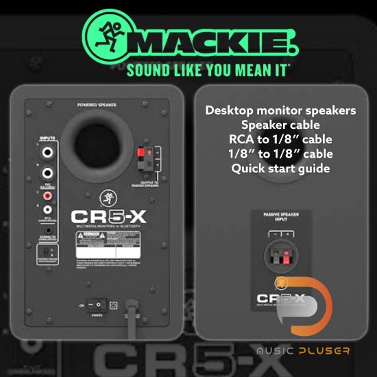 Mackie CR5-X 5″ Multimedia Monitors (Pair)