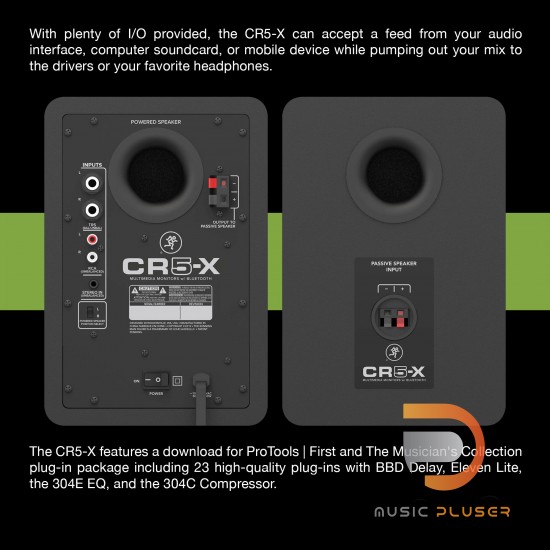 Mackie CR5-X 5″ Multimedia Monitors (Pair)