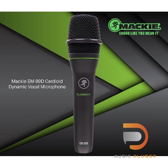 Mackie EM-89D Cardioid Dynamic Vocal Microphone