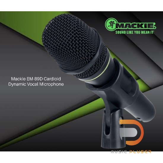 Mackie EM-89D Cardioid Dynamic Vocal Microphone