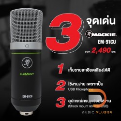 Mackie EM-91CU USB Condenser Microphone