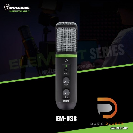 Mackie EM-USB USB Condenser Microphone Mackie EM-USB USB Condenser Microphone