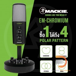 Mackie EleMent Series Chromium Premium USB Condenser