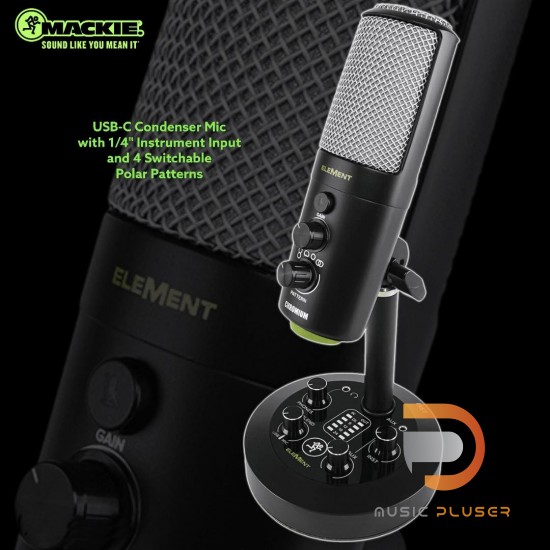 Mackie EleMent Series Chromium Premium USB Condenser