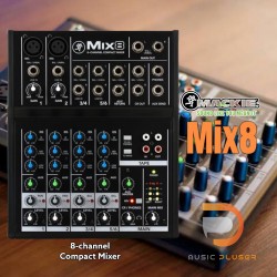 Mackie Mix8 8-channel Compact Mixer