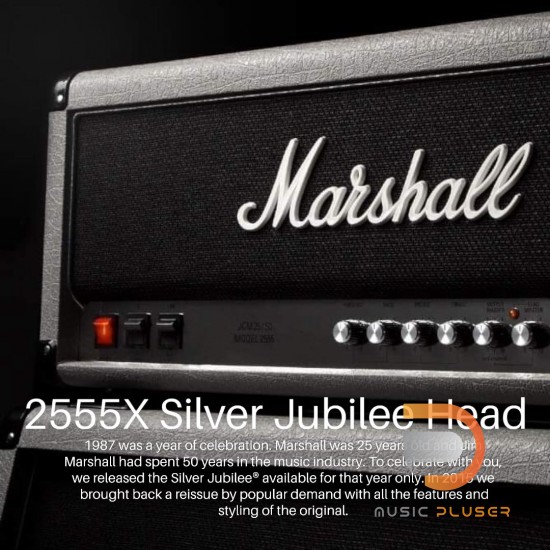Marshall 2555X Silver Jubilee Head Marshall 2555X Silver Jubilee Head