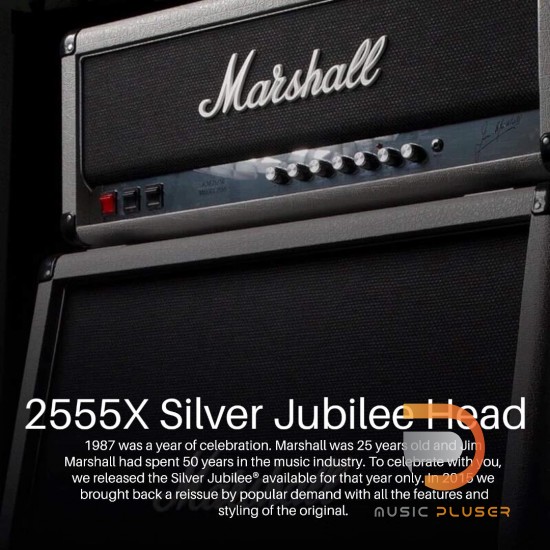 Marshall 2555X Silver Jubilee Head